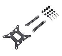 Gelid Solutions LGA 1700 Mounting Kit - Compatible with Gelid AM4 CPU Mount for Glacier CPU Cooler - 97 x 62 x 5 - Stainless Steel - Black