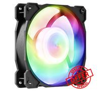 Gelid Solutions Radiant-D Full Colour Programable Digital RGB LED 120mm PWM Fan