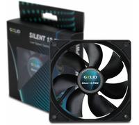 Gelid Solutions Silent 12 PWM Black Fan 120 mm CFM 54.9 Max dBA 32.1 Voltage (V) 12 Connector 3 Pin RPM 1200 120 x 120 x 25 mm Black