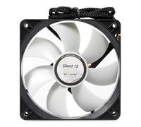 Gelid Solutions Silent 12 120mm Quiet Case Fan 1000 RPM 37 CFM 20.2 dBA 3-Pin