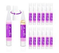 Gelike EC Extra Strong Nail Glue - 12 pcs Super Strong for False Nails Tips, Press On Nails, Quick-Drying, No Need UV Lamp, Long-Lasting for Broken Nail, Nail Tips, Nail Salon