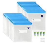 Geliking 20 Pcs Sous Vide Bags, Vacuum Storage Bags for Vac Storage, Meal Prep or Sous Vide Cooking (8.6x8.2in)