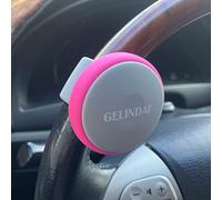 GELINDAF Steering Wheel Knob Pink, Women Car Suicide Knob Spinner Wheel, Non-Slip Driving Power Handle for Standard & Thick Steering Wheels Universal Fit for Car, Trucks, Forklift, Boat etc