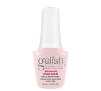 Gelish Brush-On Builder - Professional Soak-Off Gel Polish for Extensions, Overlays, Nail Art, Self-Leveling, HEMA-Free, TPO-Free, Vegan, Long-Lasting