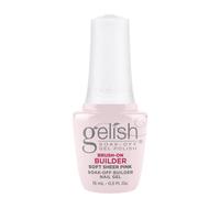 Gelish Brush-On Builder - Professional Soak-Off Gel Polish for Extensions, Overlays, Nail Art, Self-Leveling, HEMA-Free, TPO-Free, Vegan, Long-Lasting