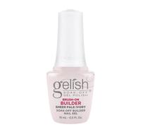 Gelish Brush-On Builder - Professional Soak-Off Gel Polish for Extensions, Overlays, Nail Art, Self-Leveling, HEMA-Free, TPO-Free, Vegan, Long-Lasting