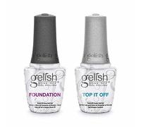 Gelish Dynamic Duo Foundation Base Coat & Top It Off Top Coat, 30 ml