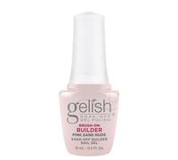 Gelish HTF Brush-On Builder Gel - Pink Sand Nude - 15 mL / .5 fl oz | Soak-Off UV/LED Builder Gel | Item #1148127 | by Nail Alliance North America