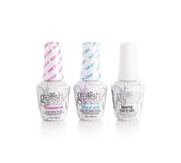 Gelish MINI 9mL Essentials Value Pack - LED/UV Cure Long-Lasting Chip-Resistant Professional Gel Nail Kit for Manicures (Foundation Base Coat
