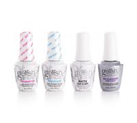 Gelish MINI 9mL Essentials Value Pack - LED/UV Cure Long-Lasting Chip-Resistant Professional Gel Nail Kit for Manicures (All The Best Mini Ess
