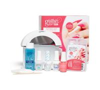 Gelish Soft Gel Intro Starter Kits (Medium Stiletto Nail Tips) Press On Gel Nails Gel Tips Nail Kit Full Nail Tips Nail Kit
