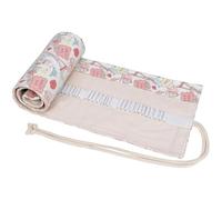 Gelishan Canvas Pencil Kit 72 Slots Artist Pencilsholder Roll Washable Fashionable Roll up Colored Pencils Holder Multi-Purpose Canvas Pencil Roll Wrap for Artist School Office (Iron Tower 72 Holes)
