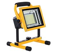 GELISURE Led Rechargeable Work Light, 800W 9000lm, Portable Cordless Flood Light, with Remote Control, Built-In Battery 15600 Mah, 6 Mode Dimmable, Floodlight for Camping, Fishing, Home, Ca