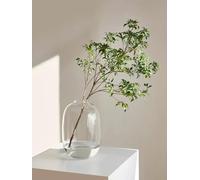 GeLive Modern Large Glass Vase, Tall Floor Vase, Clear Flower Vase, Flower Arrangement for Long Stem Branch Artificial Plant Tabletop Centerpiece Home Indoor Decoration (Transparent)