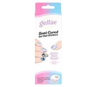 Gellae Gel Nail Sticker Azure Blue Waves