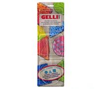 Gelli Arts "Minis Round Printing Plates, Transparent
