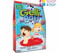 GELLI BAFF LAVA BLAST RED TURN WATER INTO GOO JELLY BATH KIDS CHILDREN NEW
