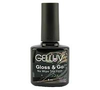 Gelluv Soak Off Gel Nail Polish 8ml UV LED - Gloss & Go Non Wipe Top Coat