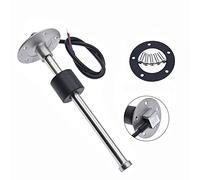 Geloo Fuel Level Sensor, Marine Boat Fuel Sender Car Fuel Water Level Sensor 316 Stainless Steel Unit 5 Hole Fit for Fuel Water Gauge 0~190 ohm (225MM)