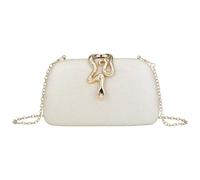 Gelory Evening Bag - Small Clutch Purses for Women Wedding - Women's Evening Handbags Formal Crossbody Evening Clutch-#01 White