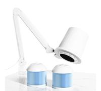 Gelpal 80W Industrial Nail Dust Collector, Adjustable 5000Pa Suction&3000lm Light,Comes With Two Replacement Filter And Universal Table Mount clamp, Low Noise Vacuum Fan for Polishing &Salon. (3000PA)