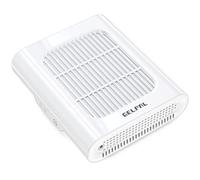 Gelpal Professional Nail Dust Collector, Adjustable Nail Dust Collector for Acrylic Nails , Electric Nail Vacuum Fan, Low Noise, Dust Collector for Nail Polishing &Salon.White.