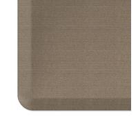 GelPro Ergo-Foam Cushioned Anti-Fatigue Standing Kitchen Floor Mat, Padded Stain-Resistant, Waterproof, Non-Slip Comfort Padded Desk/Office Mat - 20" x 72", Grasscloth Pecan