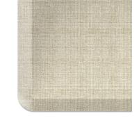 GelPro NewLife Decorative Foam Floor Mat, 20" x 72", Tweed Antique White