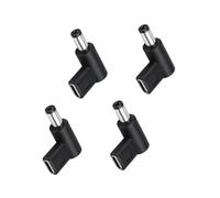 GELRHONR 90° 20V DC 5.5×2.1mm Male to USB Type C Female PD Adapter | PVC Compound Material, Compatible with Fast Charging,Battery Backupl, Routers, Printers, Small Appliances