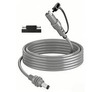 GELRHONR Star//link Mini DC5521 to SAE DC Power Cable with Polarity Reversal Adapter,18AWG DC 5.5mm x 2.1mm DC Cable Outdoor/Waterproof for Solar Panel, Generator, Travel Trailer (3M/10FT)
