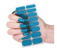 Gels Nails Strips Selff-Adhesive Gels Nails Stickers Solid Color Nails Art Stickers Nails Polish Wraps Nails Stickers