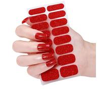 Gels Nails Strips Selff-Adhesive Gels Nails Stickers Solid Color Nails Art Stickers Nails Polish Wraps Nails Stickers