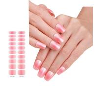 Gels Nails Wraps Semi Cured Nails Polish Wraps Korean Gels Nails Stickers Gels Nails Strips Nails Art Decoration