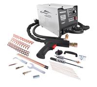 GELUOXI Dent Puller Machine Spot Welder, 220V 1800W, Max Current 3800A | Auto Car Body Dent Puller Repair Kit with UK Plug