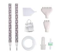 Gem Art Pen Refill Kit | Ergonomic Craft Accessories | Gems Painting Tools | For Adults Beginners Kids Painter Home School Hobby