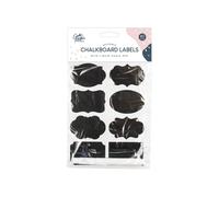 Gem Cooke & Miller Re-usable Chalkboard Labels & Pen - Pack of 40
