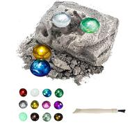 Gem Dig Kit - Gemstone Mining Kit,Crystal Mining Deepen Parent-Child Interaction, Self Thinking, Concentration And Relationship for Children's Christmas