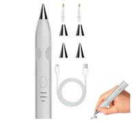Gem Dot Pen 3-Level Electric Drill Bead with Interchangeable Tips, Cordless USB-C Rechargeable Diamond Art Painting Tool | Coaster Jewelry Embroidery Keychain Projects Board Frame Drawing Crafts