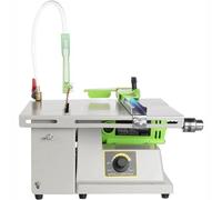 Gem Faceting and Polishing Machine, 500-7000RPM Jade Stone Cutting Tool with Mechanical Handle for Jewelry and Gem Processing