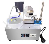 Gem Faceting Grinding Machine, 180W Jade Grinding Polishing Machine, 2800RPM Rock Polisher Jewel Angle Polisher, with Precise Mechanical Manipulator & Scale Gem Jade Crystal