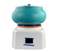 Gem Faceting Machine, 12 Inch Vibration Polishing Machine Jewelry Tumbler Machine for DIY Surface Cleaning Tool Vibrating Barrel Grinde