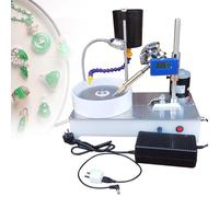 Gem Faceting Machine, 120W Jade Grinding Polishing Machine 0-2800RPM Adjustable Rotating Speed, Jewelry Polisher Flat Grinder Lapidary Machine Digital Display