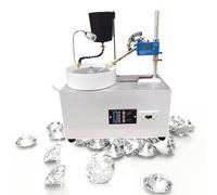 Gem Faceting Machine, 180W Adjustable Speed Polisher for Jade and Rock Jewelry, 0-3000Rpm Rotating Angle Polisher, 110V