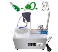 Gem Faceting Machine, 180W Jade Grinding Polishing Machine, Adjustable Speed Lapidary Jewelry Polisher with Mechanical Handle