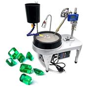 Gem Faceting Machine, 180W Jade Grinding & Polishing Tool, 2800RPM Jewelry Angle Polisher with Speed Controller & Faceted Manipulator for Gemstones & Precious Metals