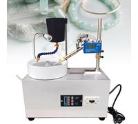 Gem Faceting Machine 180w Jade Stone Angle Polisher Machine with Digital Display Water Pump,0-2800rpm Flat Grinder Lapidary Machine, for Gemstone Grinding and Jewelry Polishing