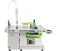 Gem Faceting Machine 500-7000RPM Adjustable Speed, Jewel Polishing Grinding Machine with Mechanical Handle for Jade Stone, Rock, Cabochon, DIY Jewelry Making & Professional Tools