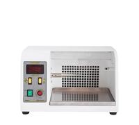 Gem Faceting Machine, Electric Frequency Polishing Machine for Jewelry, Dust Polishing Cloth for Watch Bands and Jade, Professional Polishing Equipment