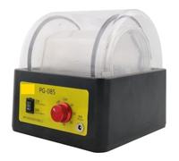 Gem Faceting Machine, PG-085 Mini Jewelry Rotation Barrel Polisher with Noise Reduction 0.85L Capacity Jewelry Rotary Tumbler Polishing Machine