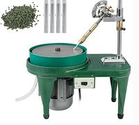 Gem Faceting Machine - Rock Polisher for Jewelry Making, Lapidary Grinder with Mechanical Handle for Stone Cutting & Polishing Gems